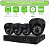 KIT4AHD300CH.4MP. Комплект видеонаблюдения на 4 внутренние камеры с разрешением 2560х1440 с ИК.