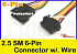 2.5SM4PINConnector. Комплект хвостов.